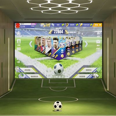 Goede prijs Topverkoper Ar Virtuele voetbal simulator Interactieve Wall Soccer Game Simulator online