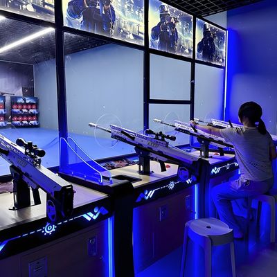 Goede prijs Shooting Game Indoor Target Arcade Shooting Game Machines Simulatorapparatuur online
