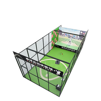 Goede prijs Interactieve projector games Sport Ar Indoor Amusement Baseball Simulator online