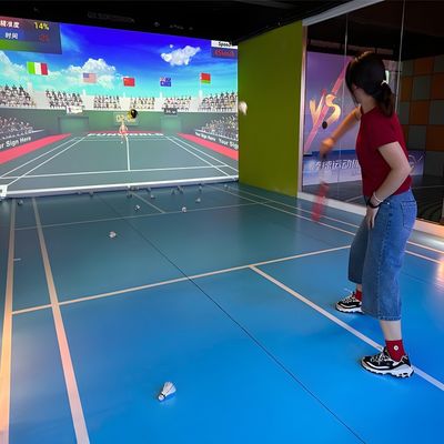 Goede prijs AR Sport Fitness Spel Bewegingsapparatuur Indoor Amusement Park Product Simulatie Badminton online