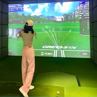 Goede prijs Interactieve game Professionele Ar Projector HD Screen Ar Golf Simulator online