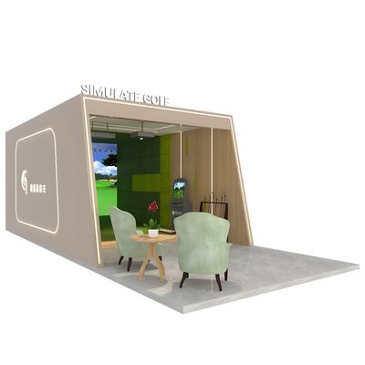 Goede prijs Golf simulator impact scherm voor indoor en outdoor golf training online