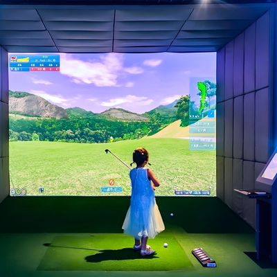 Goede prijs Kleurrijke Park Indoor Game Machine Golf Training Vr Game Machine Golfballen online