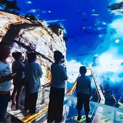 Goede prijs Aanpassing Multimedia 5voudig Grootscherm Holografisch Hangend Glas Cinema online