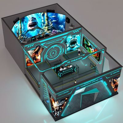 Goede prijs VR Track Cinema Interactieve Digitale Projectie Theater Simulator online