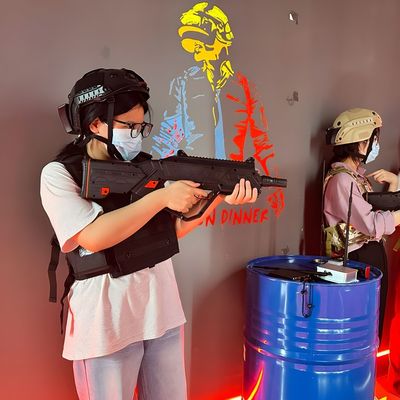 Goede prijs Outdoor Laser Tag Equipment Geweer en vest Multiplayer Laser Tag Weapon Game Machines online