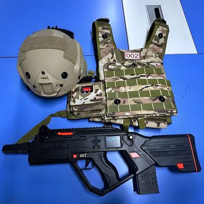 Goede prijs Commerciële wapen en vest Multiplayer draadloze laser tag apparatuur Game System Set online