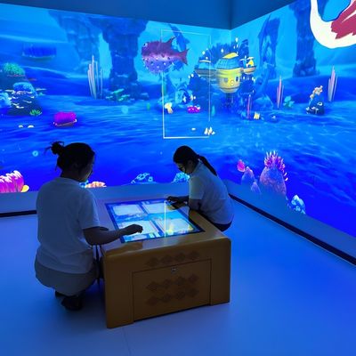 Goede prijs Populaire AR Interactieve Tafelverf Projector Spelen 110V-250V online