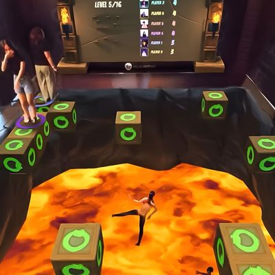Goede prijs Kinderen pretpark Indoor AR Digitale projectie Lava Game Interactieve Muurgames online