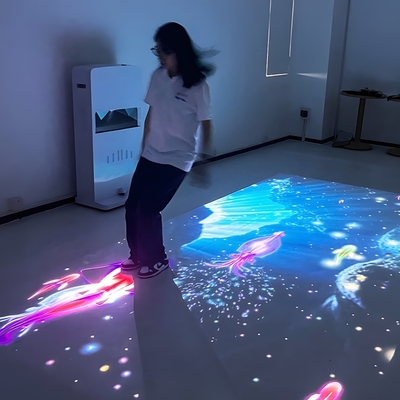Goede prijs Draagbare interactieve grondprojectiemachine 4000 lumen online