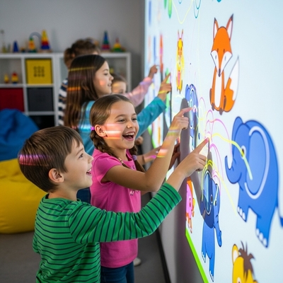 Goede prijs Interactief Muurprojectie Schilder Spel voor Kinderen – Creëer & Speel! online