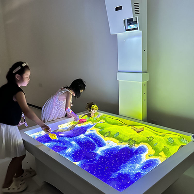 Goede prijs AR zandtafel voor kinderen met 5 spellen en een projector van 3600 lumen online