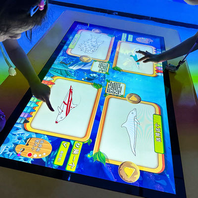 Goede prijs AR 3D Interactieve Magische Tekenprojector LCD Touchscreen Projectiespel Muur voor Kinderen Educatief Huis online