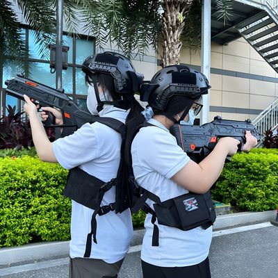 Goede prijs Outdoor Interactive Laser Tag Equipment with 180-500 sqm Arena and 24 Months Warranty online