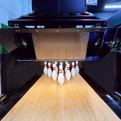 Goede prijs Indoor Bowling Lane Machine met 2000kg capaciteit 590X240X240 cm afmetingen en 1 jaar garantie online