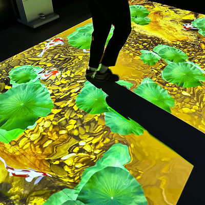 Goede prijs High Precision Low Cost Portable Interactive Floor Projection Ground Projection Machine with 4000 Lumens and 80+ Games online