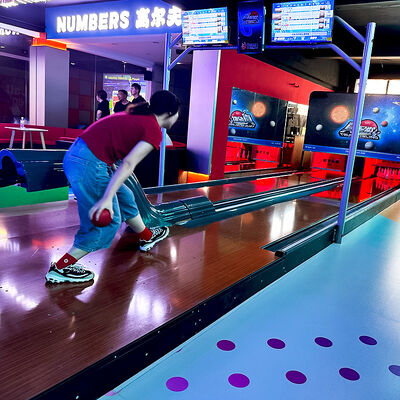 Goede prijs Premium Complete Track Bowling Machine with Favorable Price for Indoor Bowling Game online