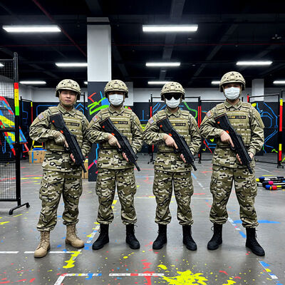 Goede prijs Commerciële Outdoor Indoor Gun and Vest Multiplayer Wireless Laser Tag Equipment Game System Set Shooting Game online