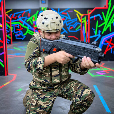 Goede prijs All-Age Commercial Laser Tag System - Indoor/Outdoor Wireless Battle Set met geweer, vest en intelligente sensoren online