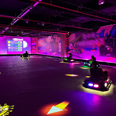 Goede prijs Go-Kart Indoor Playground AR-apparatuur Batterij Bumper Cars Immersive Interactieve vloerprojector Spel voor Adventure Park online