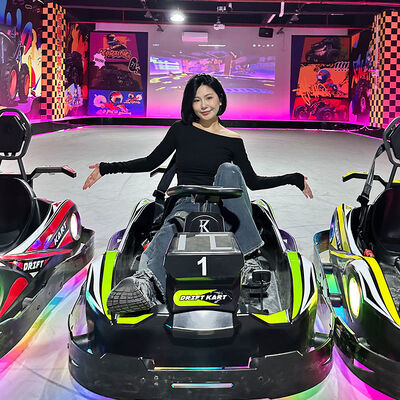 Goede prijs Ground Projection Entertainment Hall Kart Entertainment Experience Center Upgrade Live Action Kart Game met hoge kwaliteit online