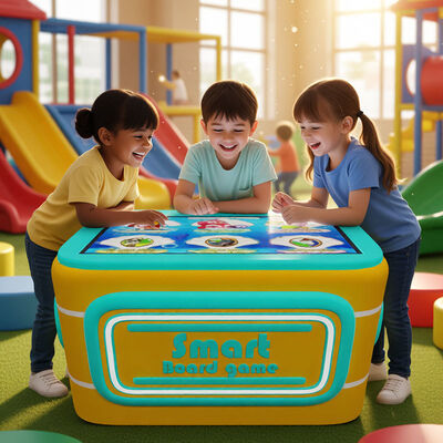Goede prijs Kinderen Multi-Touch Gaming Tafel met 10 Spelmodi - PVC Materiaal Interactief Touchscreen Tafel voor Klaslokaal & Speelcentrum (970mm*608mm*500mm) online