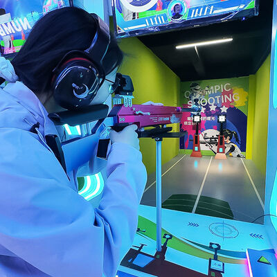 Goede prijs Indoor Commercial Coin Operated Shooting Arcade Machine met Olympische schietsimulatie voor meerdere spelers online