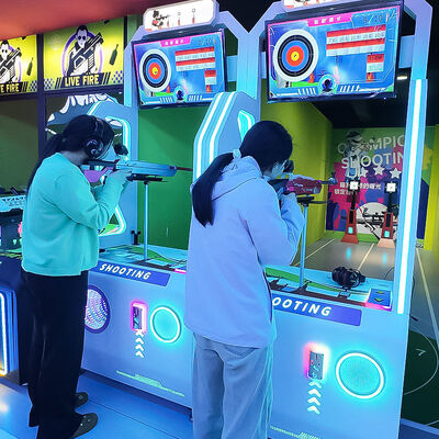Goede prijs Trending Products Indoor Shopping Mall Coin Bedrijfsmatige volwassen Red Dot Shooting Simulator Shoot Game Machine Metal online