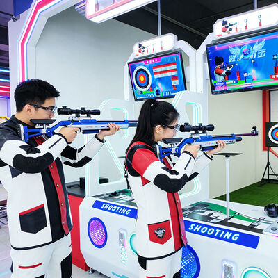 Goede prijs Minimalistische stijl Immersive Shooting Screen Indoor Multiplayer Laser Shooting Simulator Amusement Equipment online