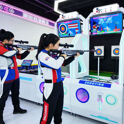 Goede prijs Interactieve Rode Punt Laser Schiet Simulator, Coin Op Arcade Spel voor Kinderen & Volwassenen, Binnen Doelschieten Elektronische Sportuitrusting voor Thuis Game Room, Familie Pretcentrum, Verjaardagsfeestje online