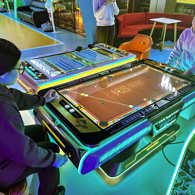 Goede prijs Automatische indoor speeltuinapparatuur 3D digitale biljart Entertainment product Arcade game machine online