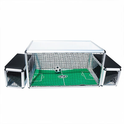 Goede prijs Klein tafelvoetbalspel voor 2 spelers voor binnensport, training en entertainment (128 cm x 81 cm x 68 cm) online