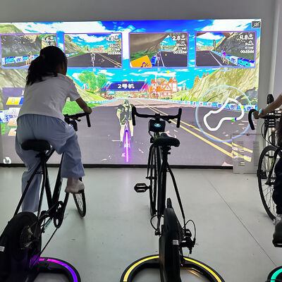 Goede prijs Interactieve projectie fiets met 3500 lumens helderheid en 1280 * 800 resolutie voor levenslange gratis game updates online