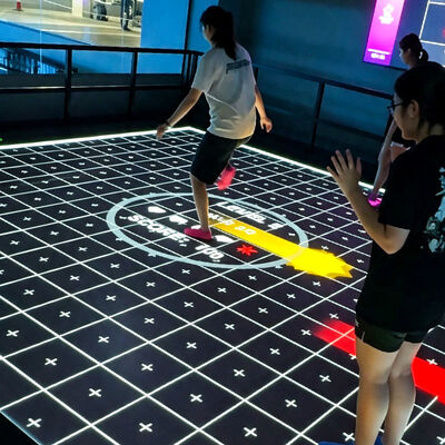 Goede prijs Premium Aurora Motion met 6m*6m/7m*7m groot scherm, 8 populaire games en multiplayer ondersteuning voor commerciële locaties online