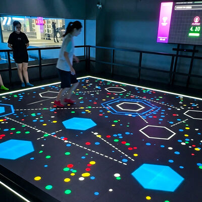 Goede prijs Flexibel interactief LED-vloerdisplay met 6m*6m/7m*7m 86-inch scherm, 6 populaire games en multiplayer-ondersteuning voor showlocaties online