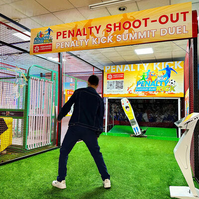 Goede prijs Interactieve Voetbal Penalty Uitdaging met Automatische Keeper voor 1-4 Spelers en Sterk IJzeren Frame online
