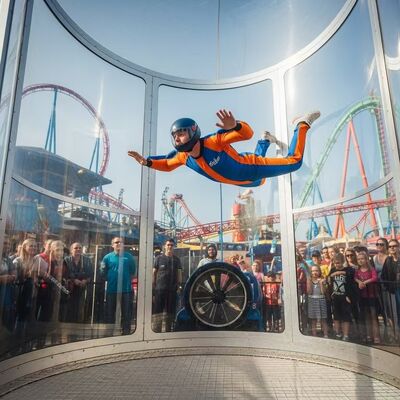 Goede prijs Recreatieve windtunnel voor binnen en buiten voor meerdere personen met een capaciteit van 100-500 kg online