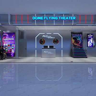 Goede prijs Grote Koepel Vliegend Theater met Matrix Zitplaatsen en 360-graden Cinematische Ervaring voor Sportparken online