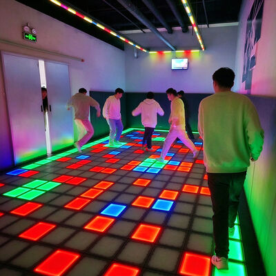 Goede prijs Touch-Sensitive Multiplayer Interactieve LED Vloer met 280 Spelniveaus voor Actieve Spel LED Vloer Uitdagingen online